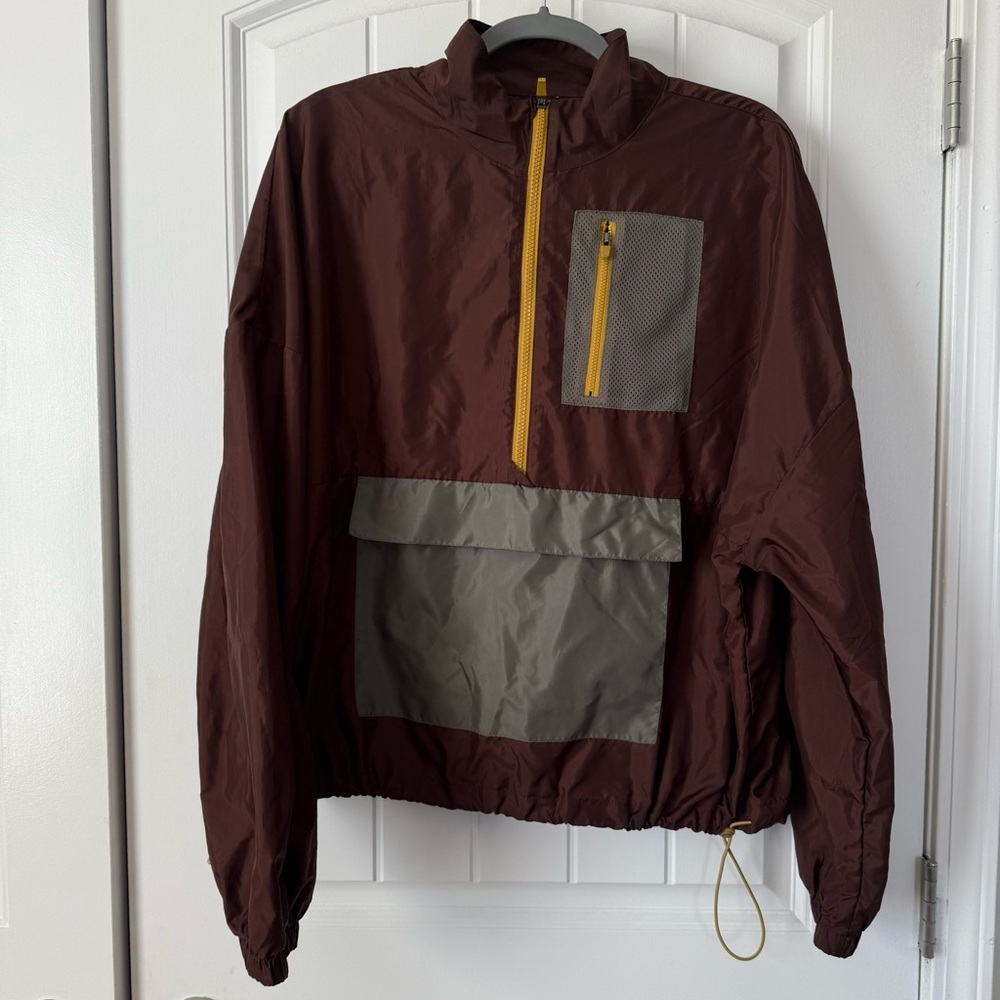 Fabletics ‘Shawn’ Cropped Half Zip Jacket